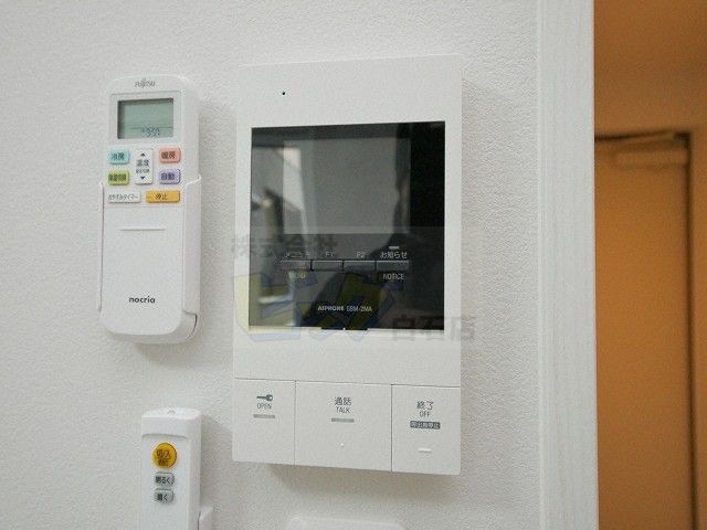 セキュリティ　モニター付きインターホン完備しています♪