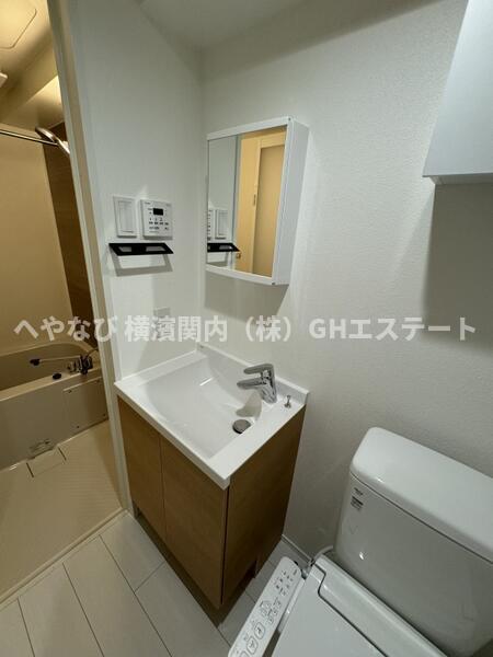 洗面設備　他号室　同施工参考写真