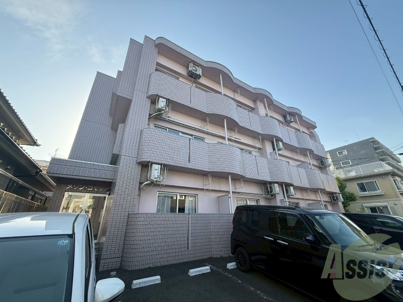 建物外観　仙台市宮城野区高砂１丁目「メゾンコモッド」