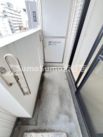 バルコニー　広々としたバルコニーです