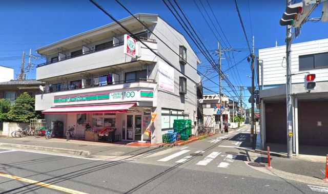 コンビニ　ローソンストア100新座北野店（コンビニ）まで58m