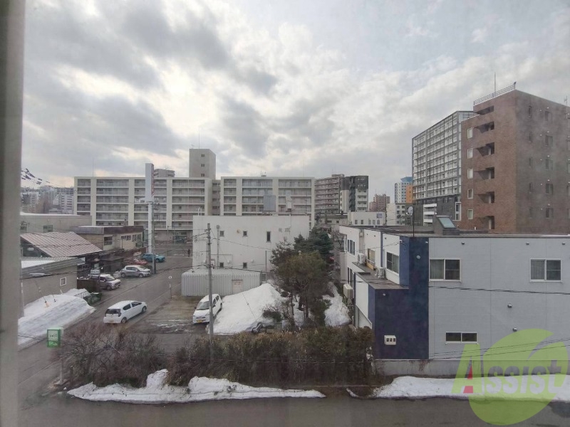 眺望　眺望です。建物はありますが風通しは良さそうです。