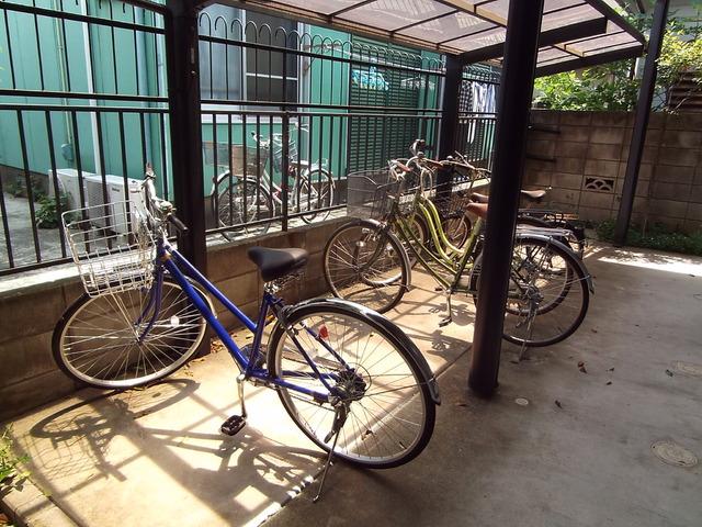 その他共有部分　自転車はこちらに置けます！
