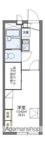 レオパレス花森の間取り写真