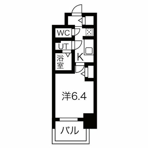 メイクス名駅南IIの間取り写真