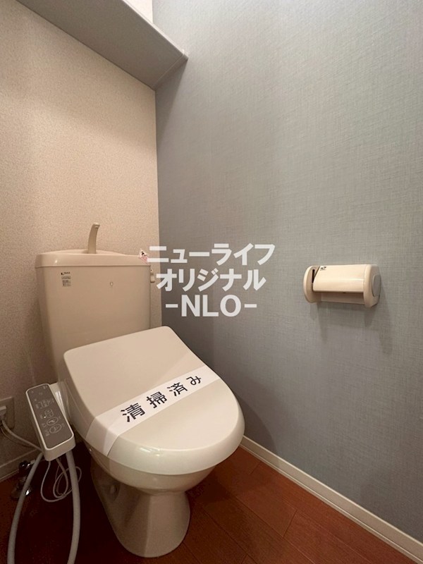 トイレ　あると嬉しい温水洗浄便座付きトイレ☆