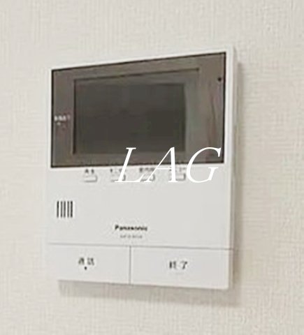 セキュリティ　モニター付きインターホンです。