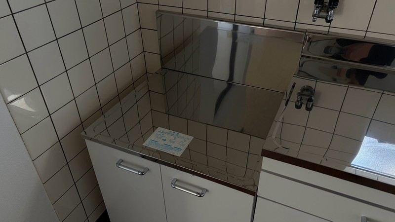 大江島戸建のキッチン写真