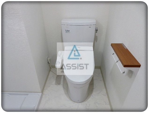 トイレ　同間取別号室の写真です。