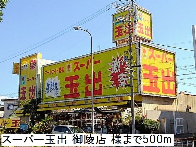 その他　スーパー玉出 御陵店様まで500m