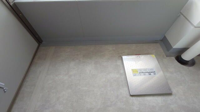 バルコニー　お洗濯にも便利なバルコニー付き