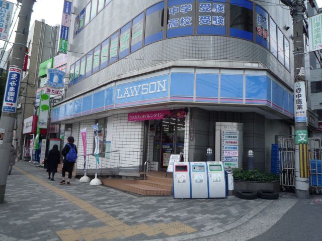 コンビニ　ローソン桃谷駅前店（コンビニ）まで46m