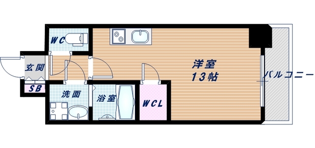 Phoenix難波EASTの間取り写真