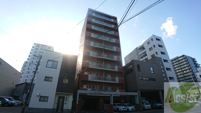 建物外観　札幌市中央区南２条東「パークヒルズ中央２５」