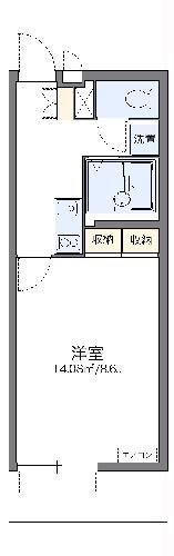 レオネクストLUCE高松の間取り写真