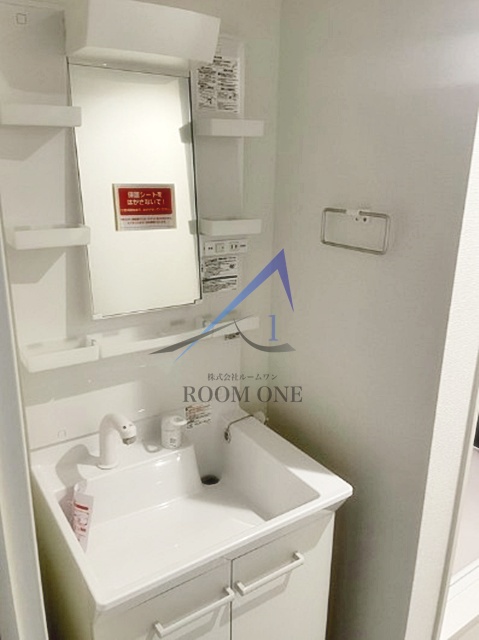 洗面設備　洗面台です。