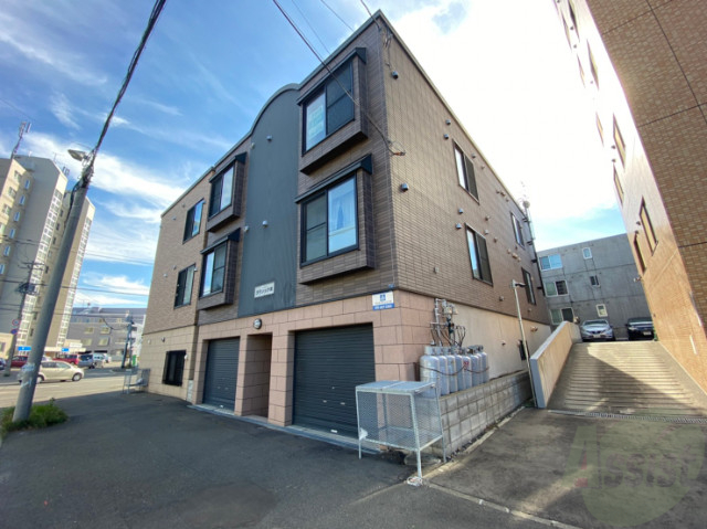 建物外観　札幌市東区北十八条東「クラシック３」