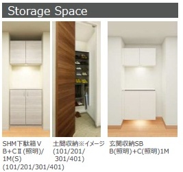 カーサコローレの玄関写真