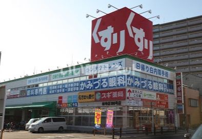 ドラックストア　スギ薬局 林寺店（ドラッグストア）まで332m