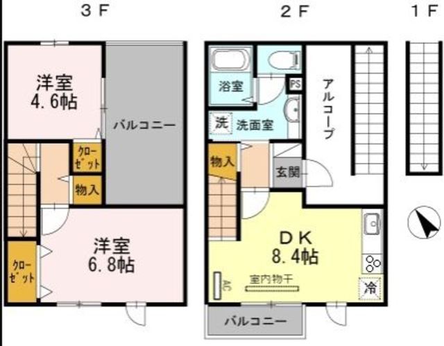 グランアヴァンティ2 B棟の間取り写真