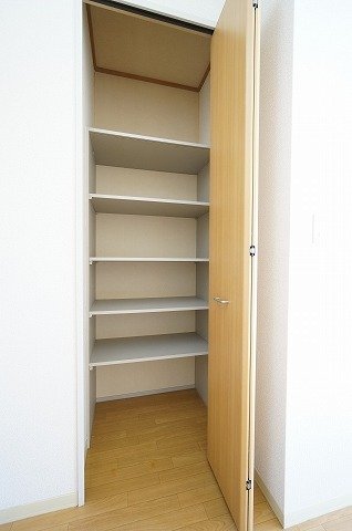収納　ちょっとした収納スペースも充実しています