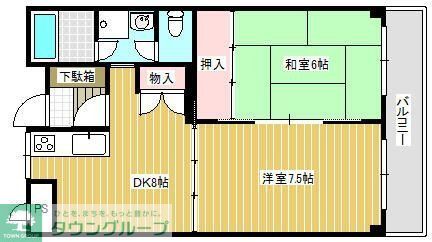 チコラースの間取り写真