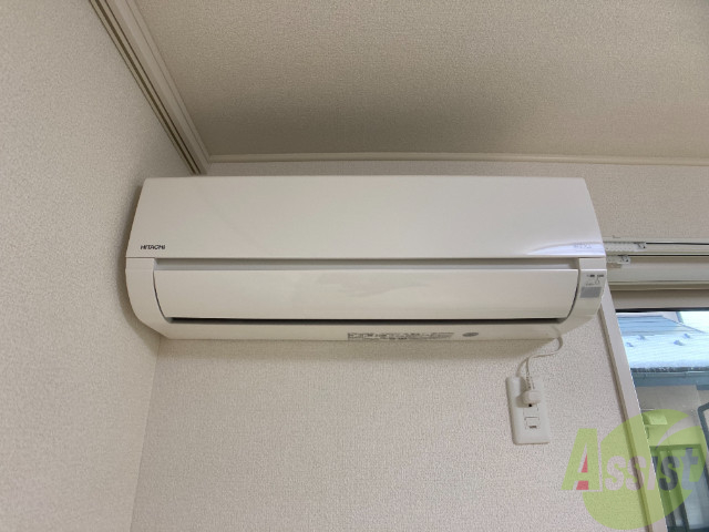 その他設備　エアコンが付いているので夏も冬も快適ですね～