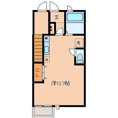 エクシブハイツの間取り