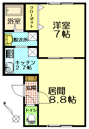 リバティ光陽の間取り