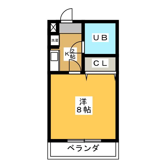 アネックス小出の間取り