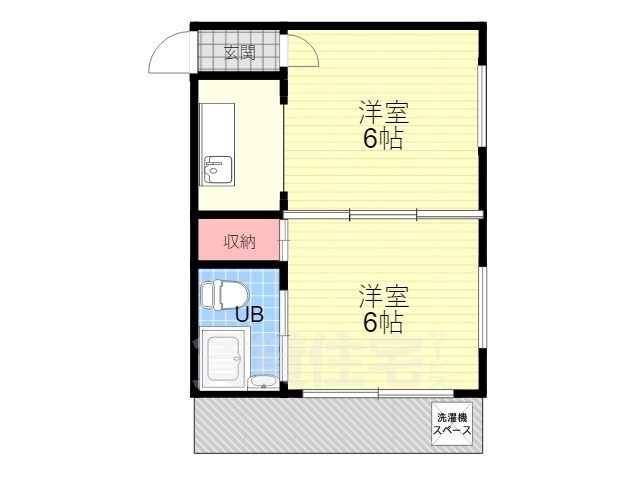 久保町小堀マンションの間取り