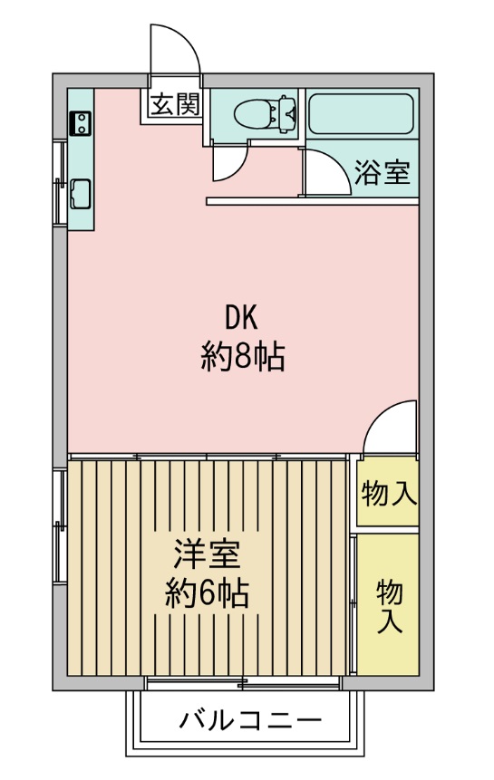 ルミ上花輪の間取り