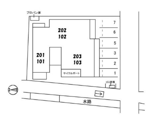 【岡山市北区東古松のマンションのその他】