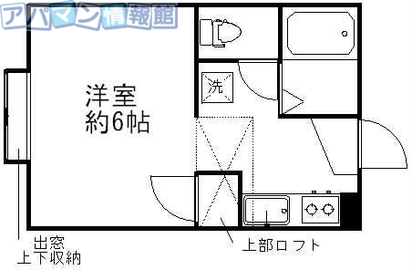 アリス新潟大学第２の間取り