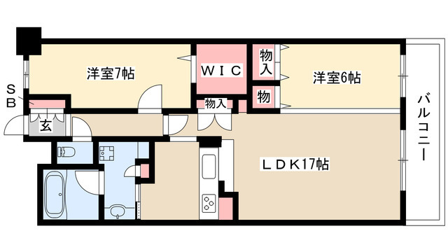 ライオンズマンション金山ニューシティの間取り