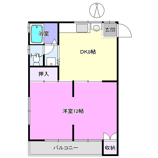 メゾン岡部　１の間取り