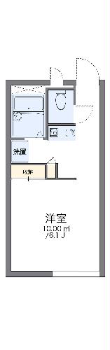 レオパレスアルビレオの間取り