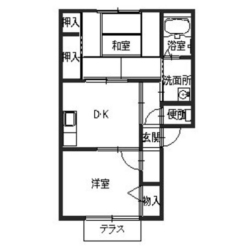 コンフォレストの間取り