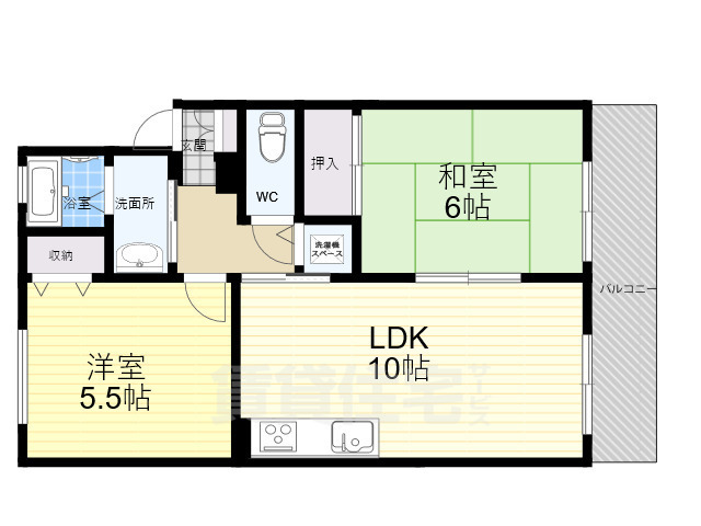 プランソレイユの間取り