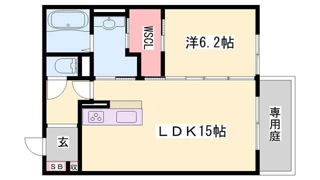 プランドールの間取り