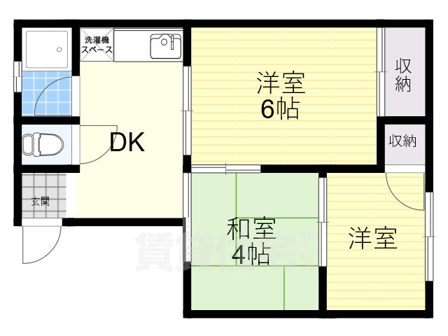 第1オグラマンションの間取り