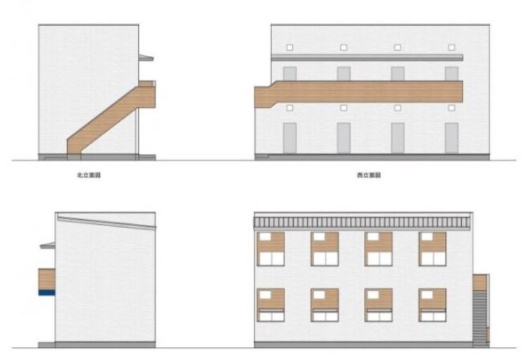 【liberte（リベルテ）の建物外観】