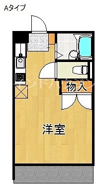 泉南市新家のアパートの間取り