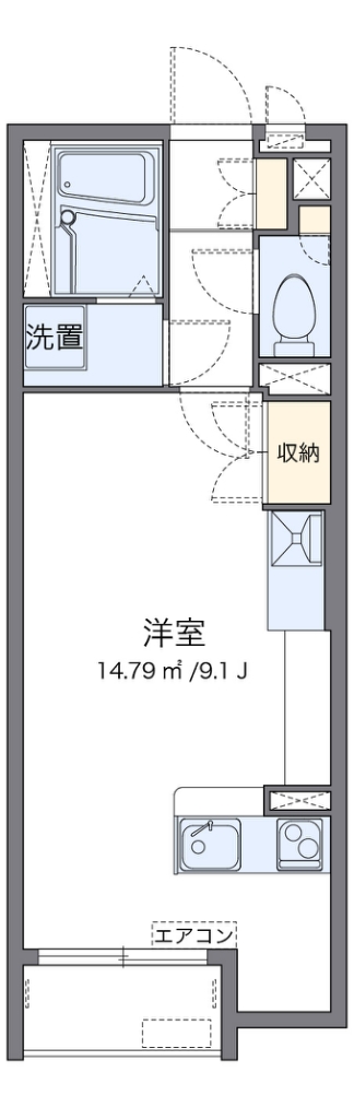 ミランダミーチェの間取り