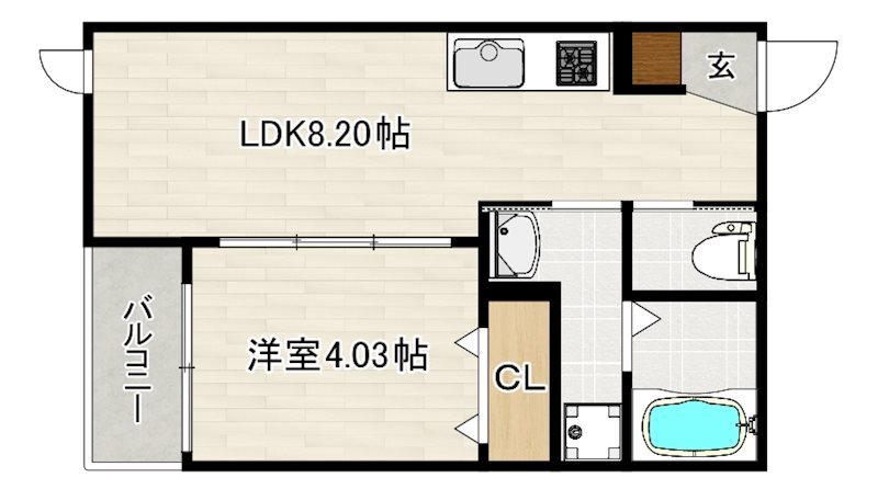 アルバトロスIの間取り