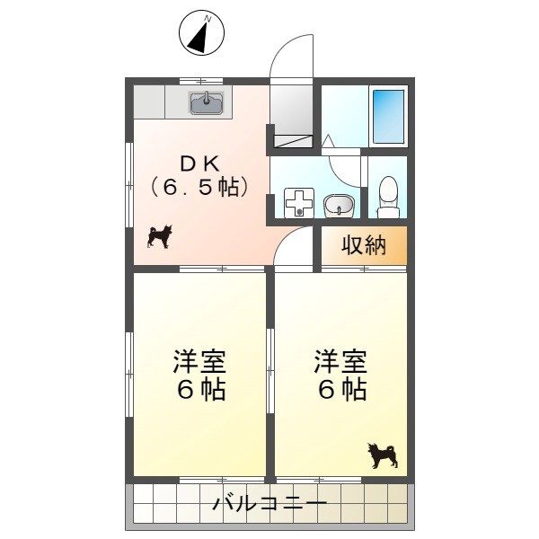 西軽ガーデンヒルズの間取り