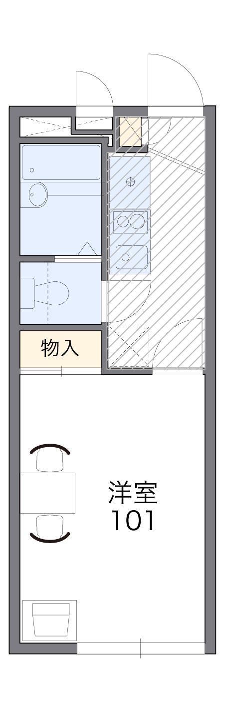 レオパレスＣＡＳＡの間取り