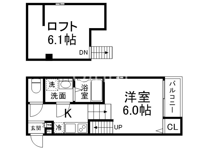 プランドールS花園寺ノ前町の間取り