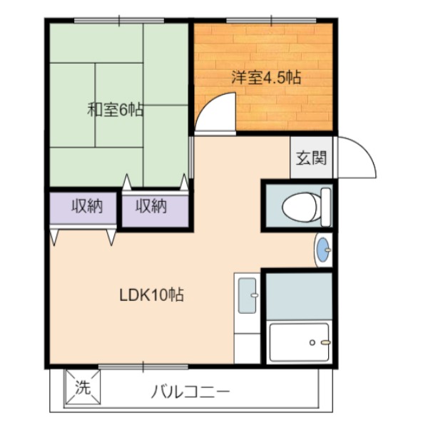 ドゥーンエンガスの間取り