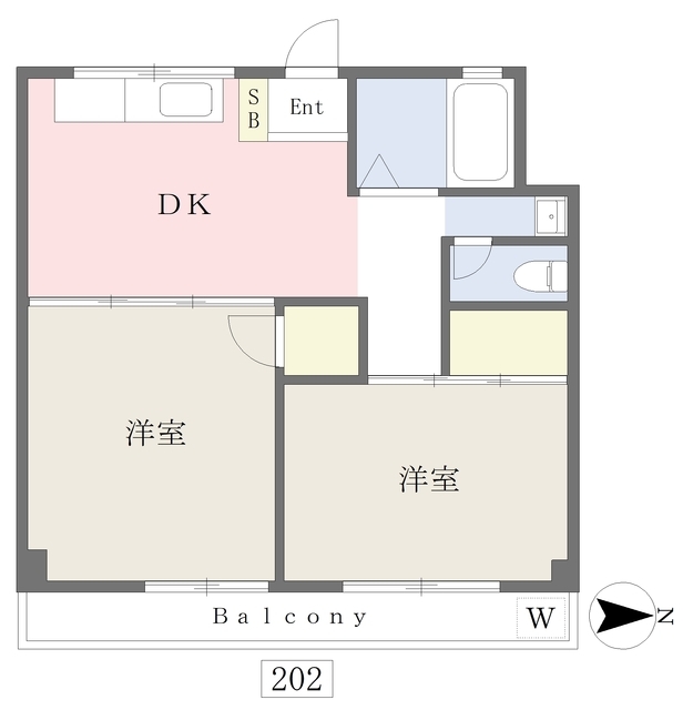 サンパレスの間取り